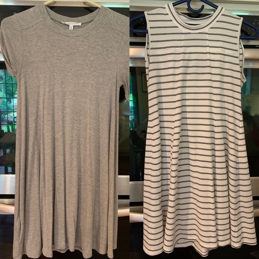 Two BCBGeneration dresses